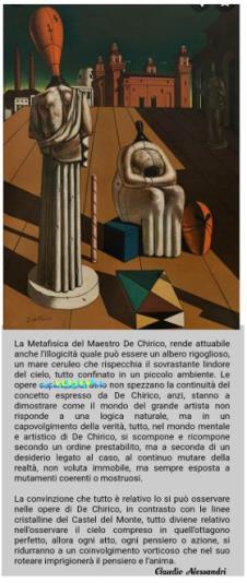 - GIORGIO DE CHIRICO IN MOSTRA A CASTEL DEL MONTE